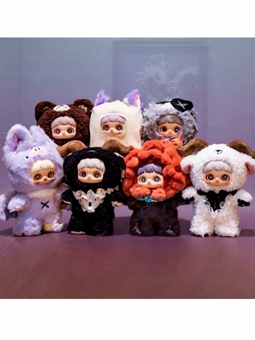 May Mei Dark Forest Series Plush Doll Pendant Axel Black - Picture 9 of 16